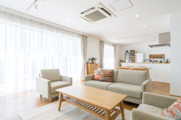 整ったリビング